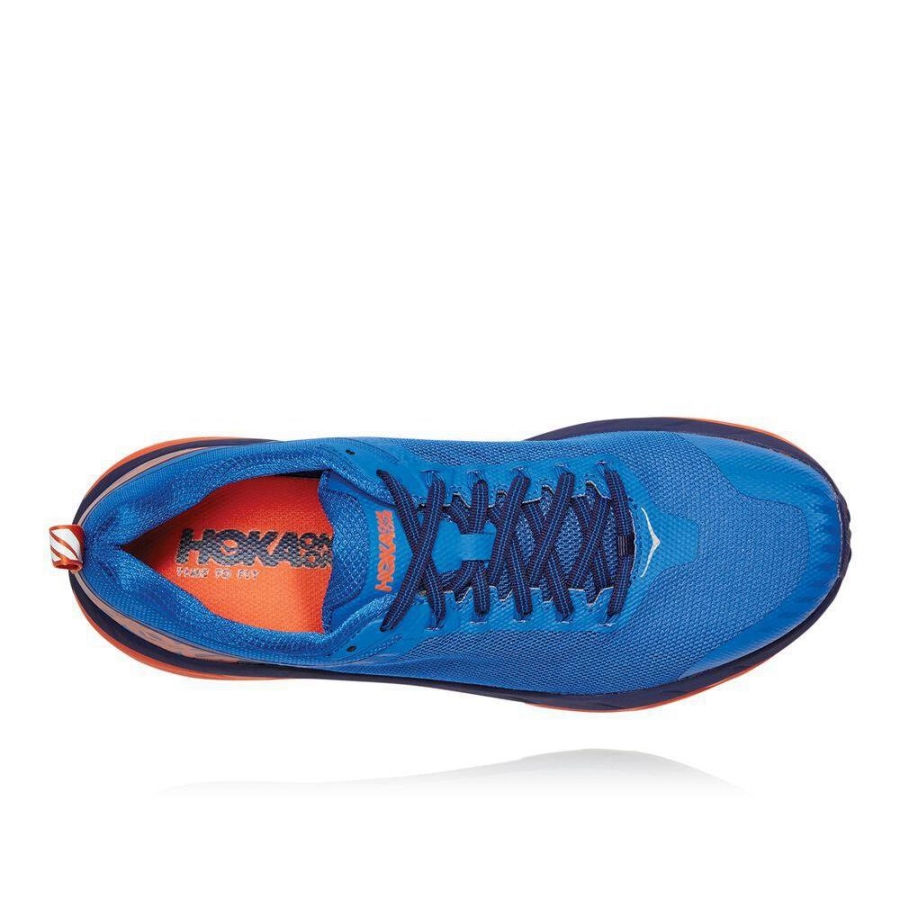 Hoka Challenger ATR 5 Men's Hiking Shoes Blue / Red | IL34297SU