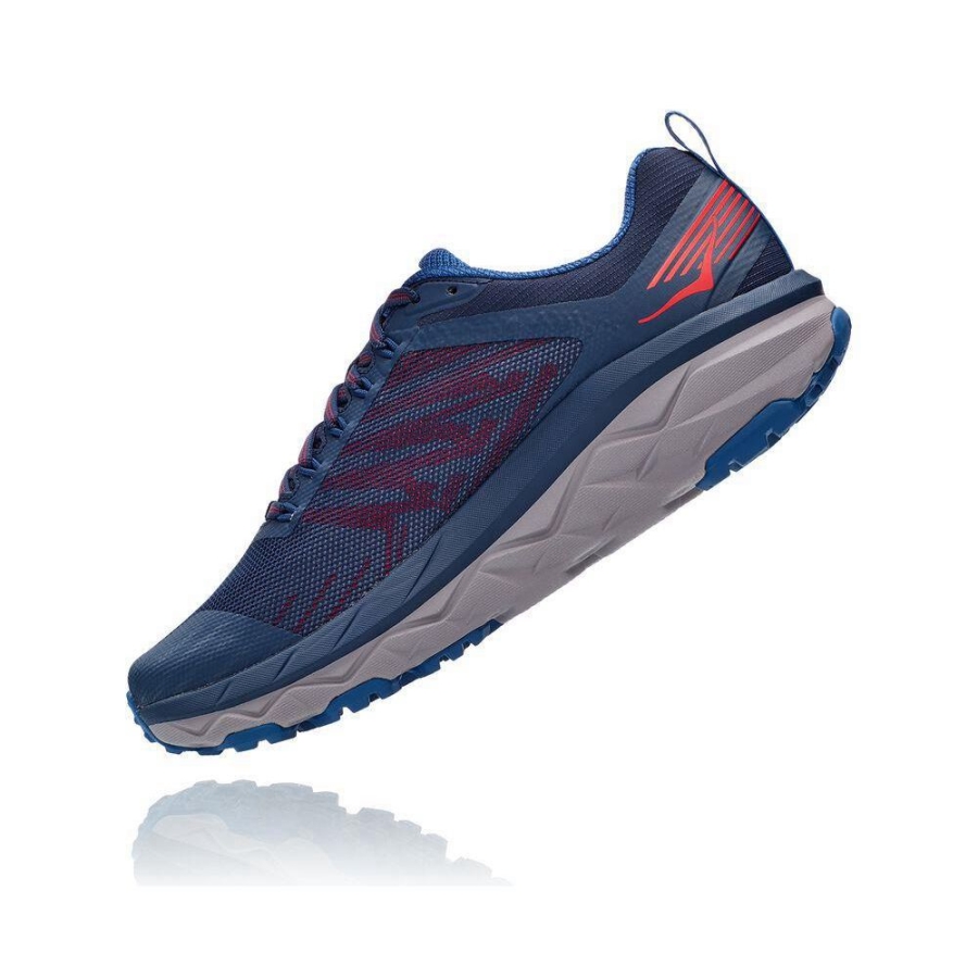 Hoka Challenger ATR 5 Men's Hiking Shoes Navy | IL69207HE