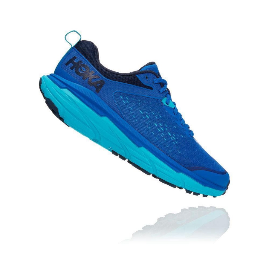 Hoka Challenger ATR 6 Men's Trail Running Shoes Blue | IL36201ZC