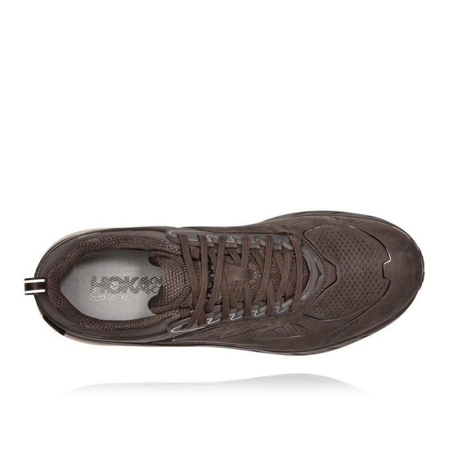 Hoka Challenger Low GORE-TEX Men's Sneakers Brown / White | IL94057JP