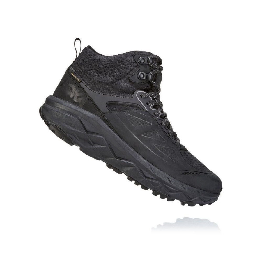 Hoka Challenger Mid GTX Men's Sneakers Black | IL97651MU