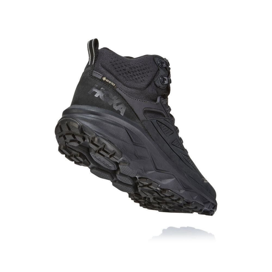 Hoka Challenger Mid GTX Men's Sneakers Black | IL97651MU