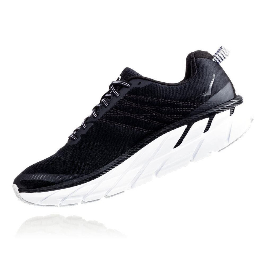 Hoka Clifton 6 Women's Walking Shoes Black | IL42359QA