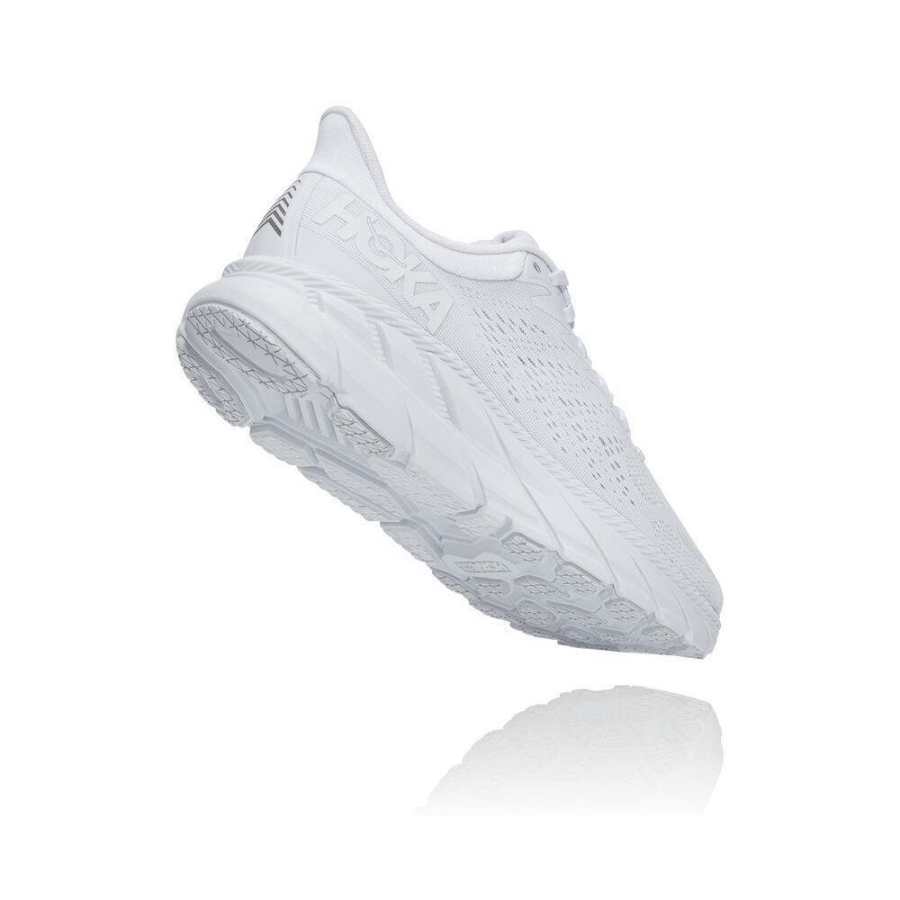 Hoka Clifton 7 Women's Road Running Shoes White | IL86354GO