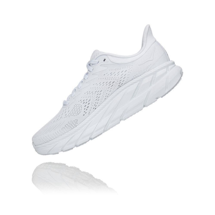 Hoka Clifton 7 Women's Road Running Shoes White | IL86354GO