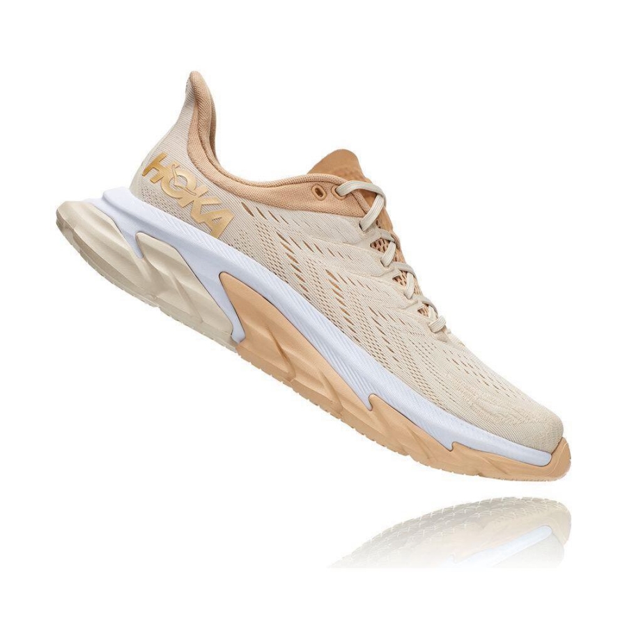 Hoka Clifton Edge Men's Road Running Shoes Beige | IL07685WG