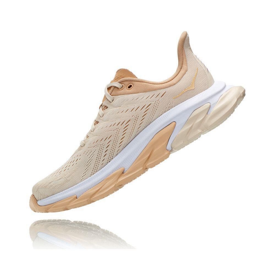 Hoka Clifton Edge Men's Road Running Shoes Beige | IL07685WG