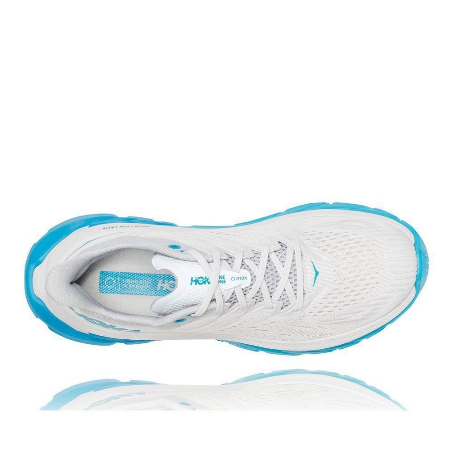 Hoka Clifton Edge Men's Sneakers White / Blue | IL49185NS