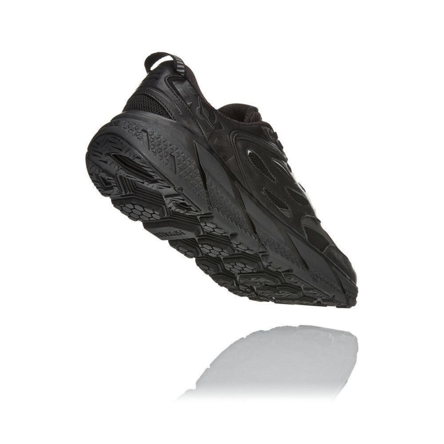 Hoka Clifton L Women's Walking Shoes Black | IL26194XW