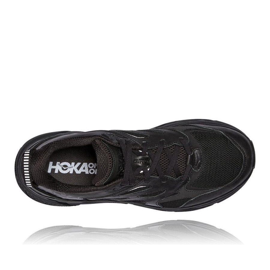 Hoka Clifton L Women's Walking Shoes Black | IL26194XW