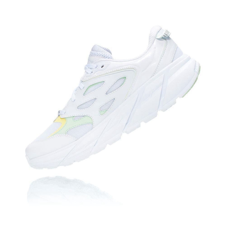 Hoka Clifton L Women's Walking Shoes White | IL29364UW