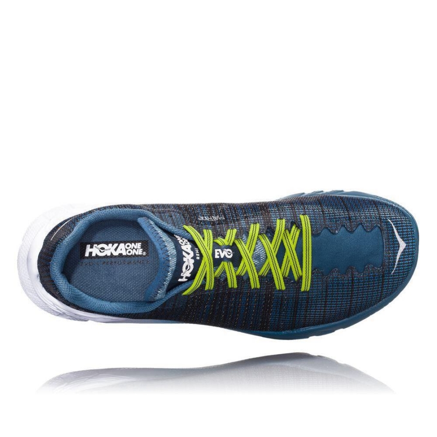 Hoka EVO Rehi Men's Road Running Shoes Blue | IL89673UT