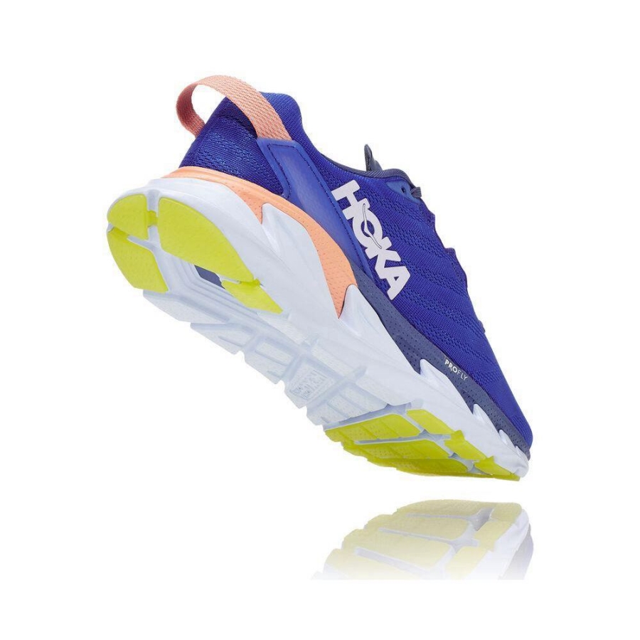 Hoka Elevon 2 Women's Road Running Shoes Blue / Pink | IL04865AW