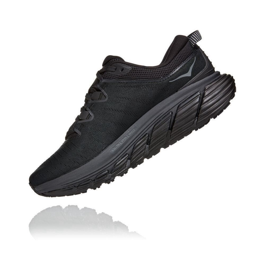 Hoka Gaviota 3 Men's Running Shoes Black | IL29517LZ