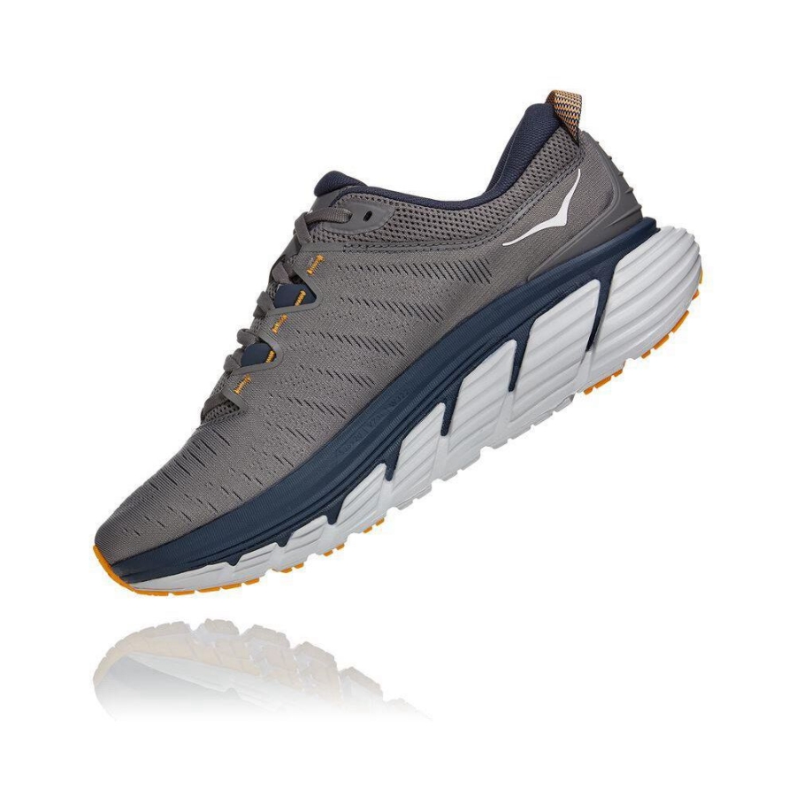 Hoka Gaviota 3 Men's Walking Shoes Grey | IL93820QH