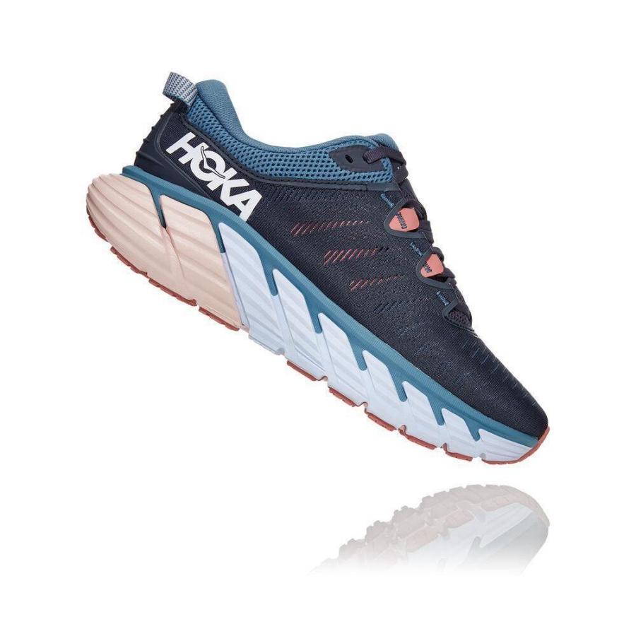 Hoka Gaviota 3 Women's Sneakers Navy | IL81539XV