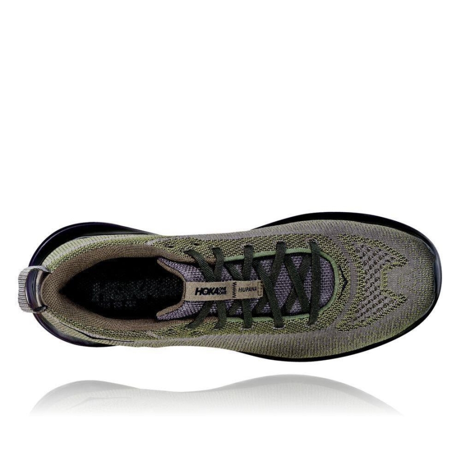 Hoka Hupana Flow Men's Running Shoes Green | IL40785JO