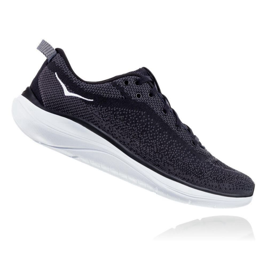 Hoka Hupana Flow Men's Sneakers Black / Grey | IL50874KQ