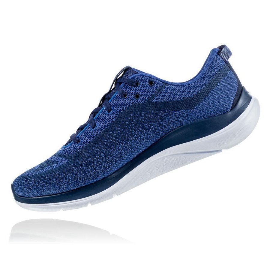 Hoka Hupana Flow Men's Sneakers Blue | IL47986UZ