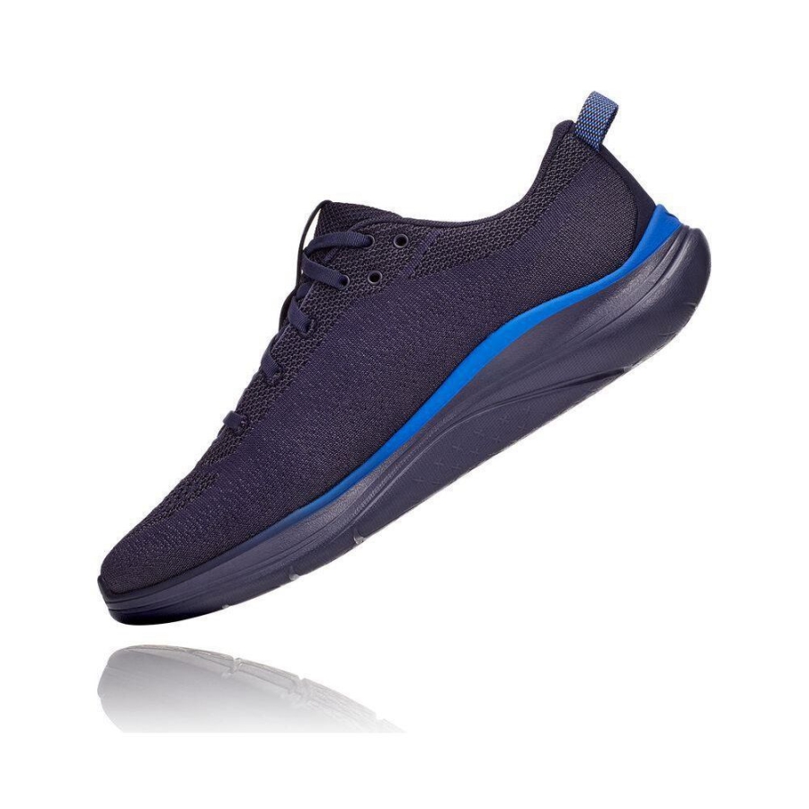 Hoka Hupana Flow Men's Sneakers Navy | IL57640JV