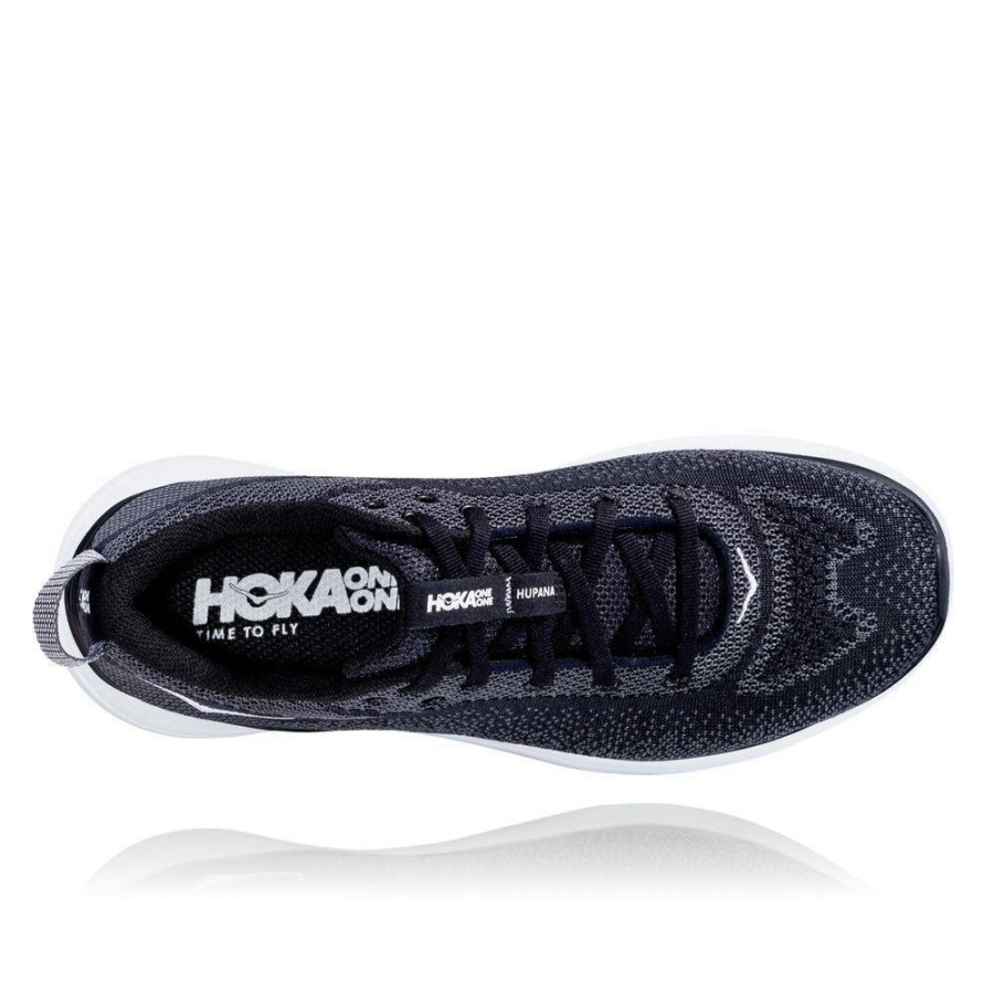 Hoka Hupana Flow Men's Walking Shoes Black / Grey | IL85702IS