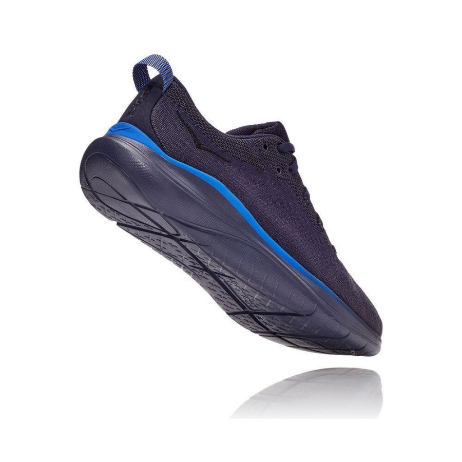 Hoka Hupana Flow Men's Walking Shoes Navy | IL83021SM