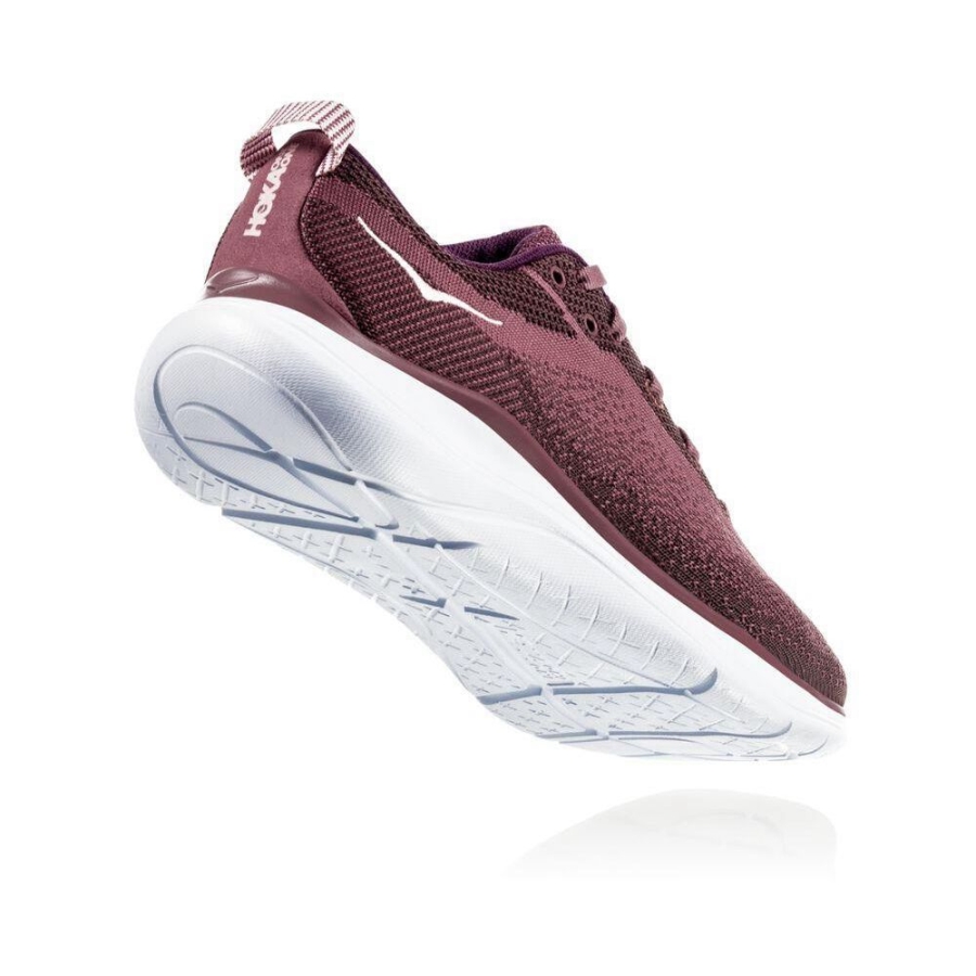 Hoka Hupana Flow Women's Sneakers Burgundy | IL82746YT