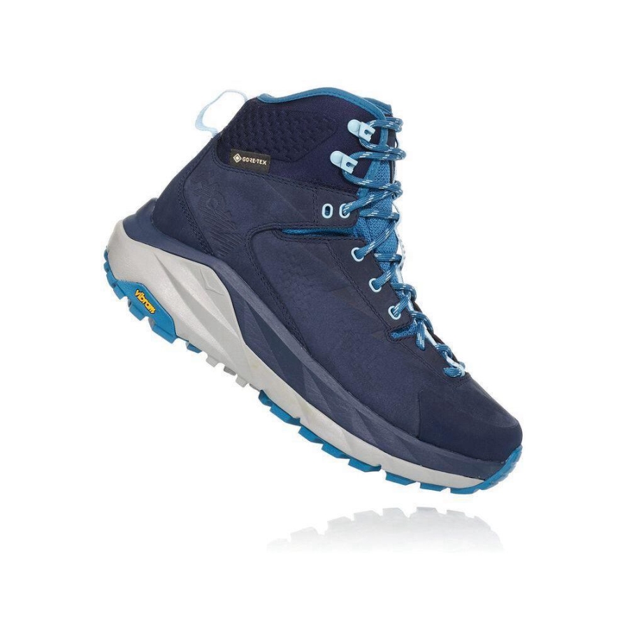 Hoka Kaha GTX Women's Hiking Boots Navy | IL72589FQ