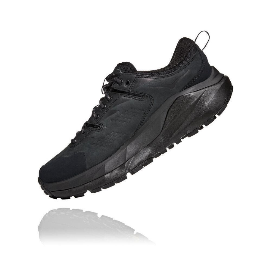 Hoka Kaha Low GTX Men's Trail Running Shoes Black / Grey | IL92546JS