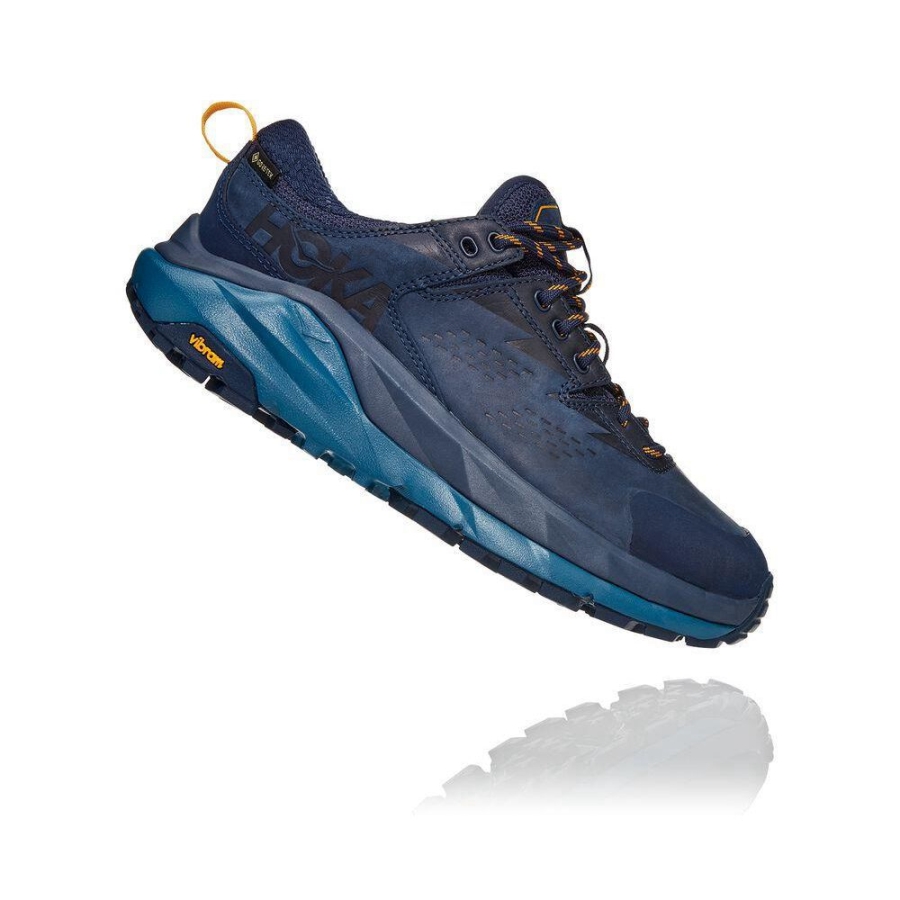 Hoka Kaha Low GTX Women's Sneakers Blue | IL14308VT