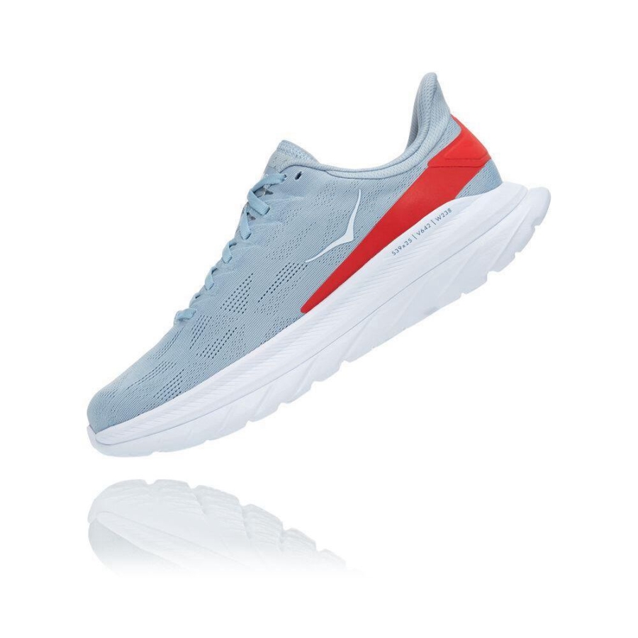 Hoka Mach 4 Men's Sneakers Blue | IL43086PD