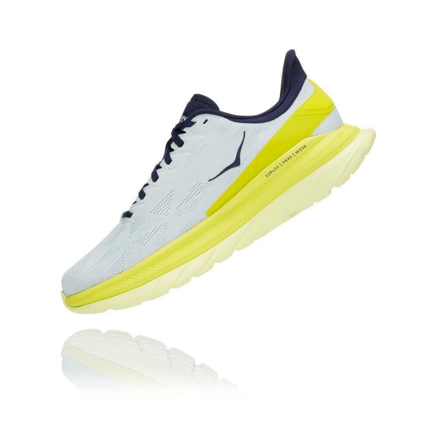 Hoka Mach 4 Men's Sneakers White | IL27301YK