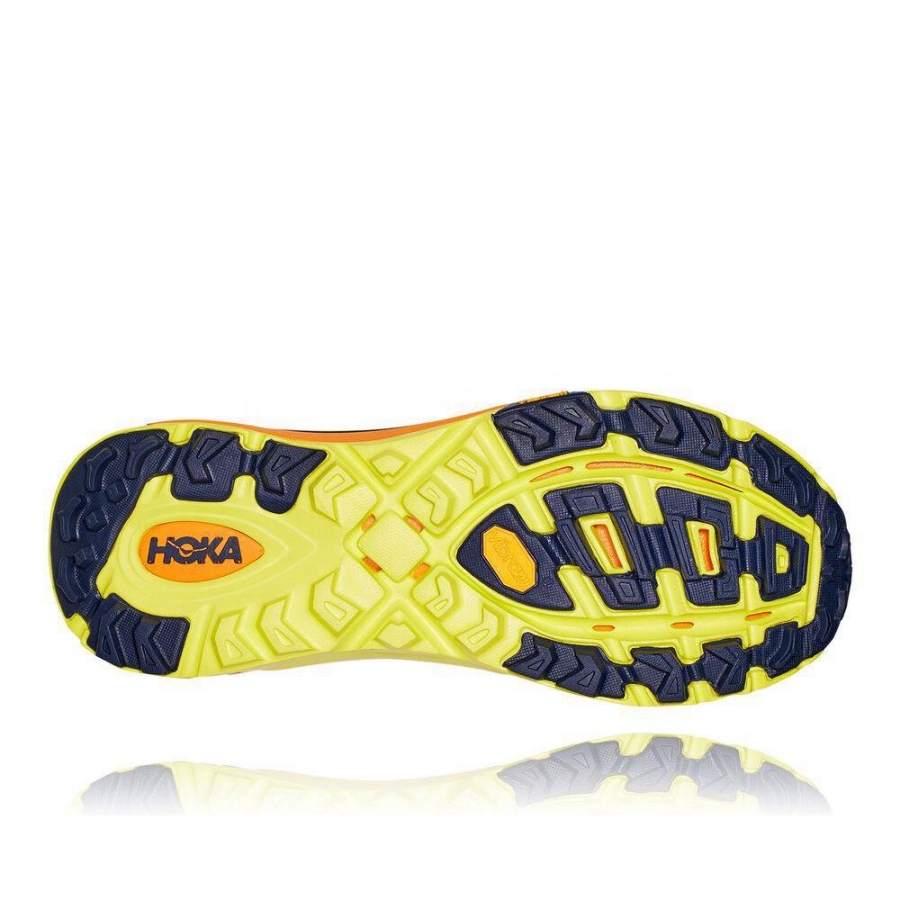 Hoka Mafate Speed 3 Men's Hiking Shoes Yellow / Orange | IL84352XB