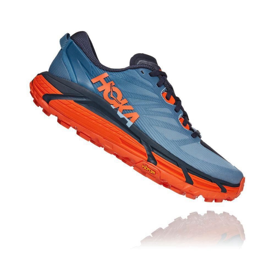 Hoka Mafate Speed 3 Men's Trail Running Shoes Blue | IL57342OX