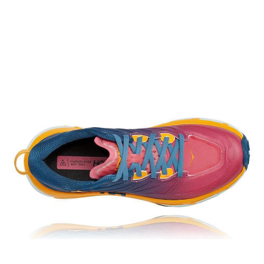 Hoka Mafate Speed 3 Women's Sneakers Blue / Pink | IL78512MX