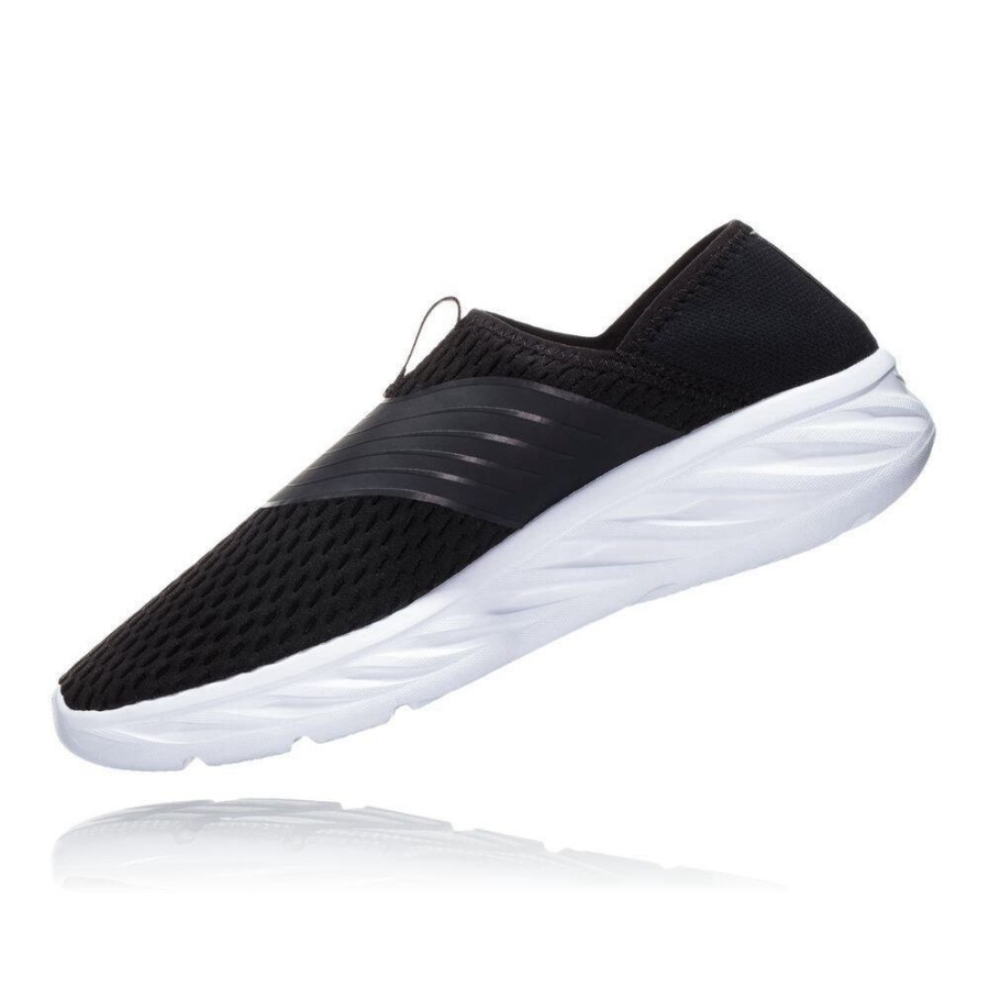 Hoka ORA Men's Recovery Shoes Black | IL15683VB