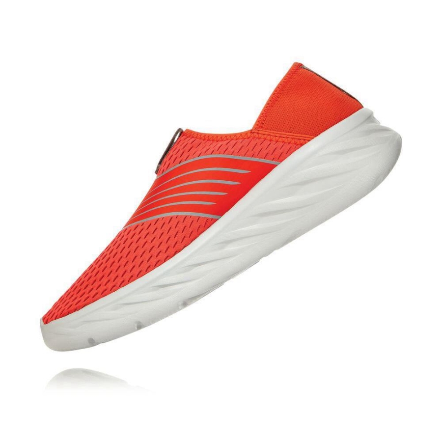 Hoka ORA Men's Sneakers Red | IL70452RH