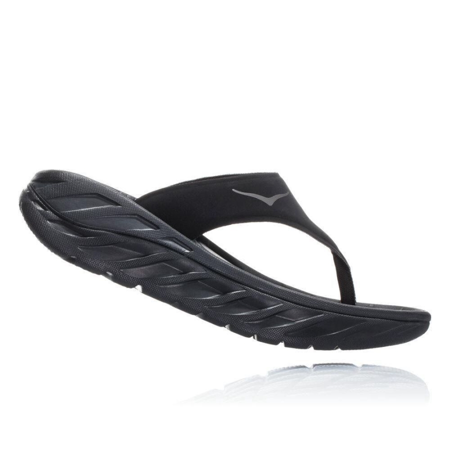 Hoka ORA Women's Recovery Flip Flops Black | IL18753AH