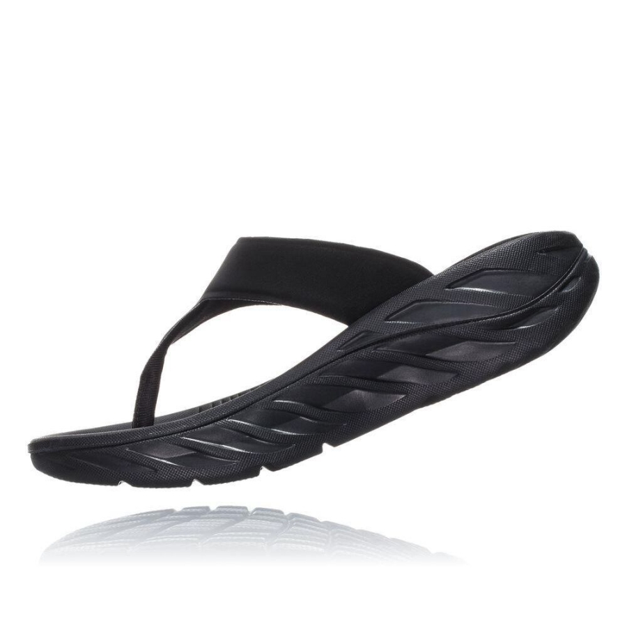 Hoka ORA Women's Recovery Flip Flops Black | IL18753AH