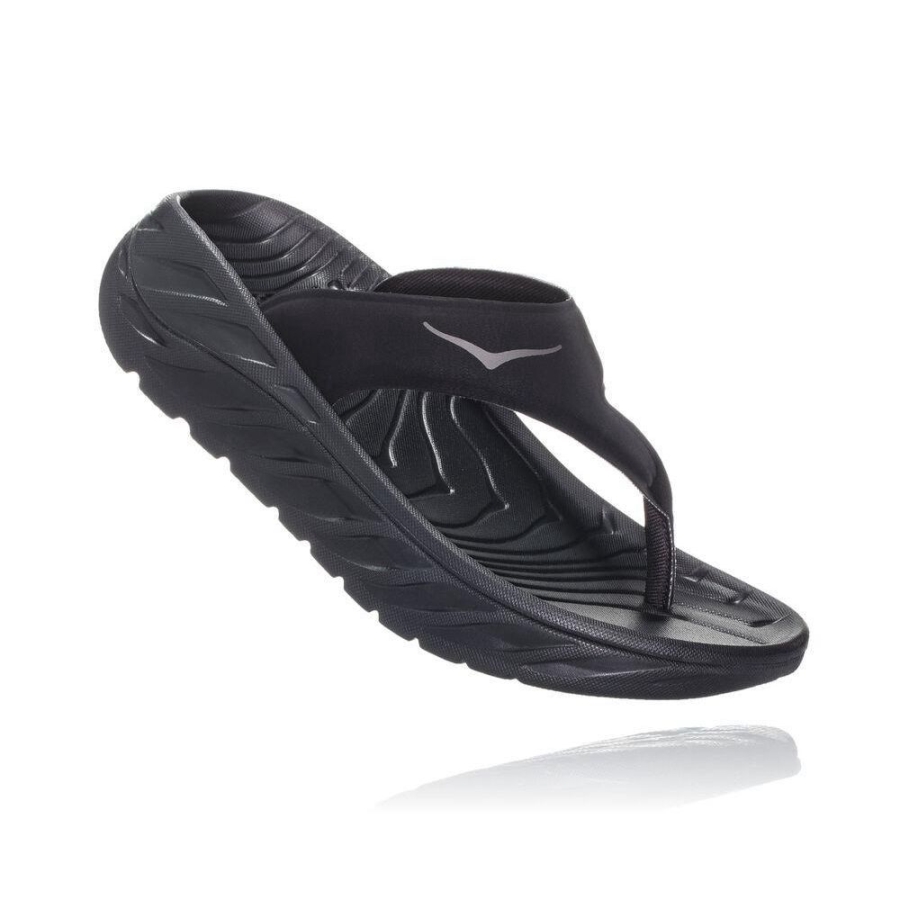 Hoka ORA Women\'s Recovery Flip Flops Black | IL18753AH