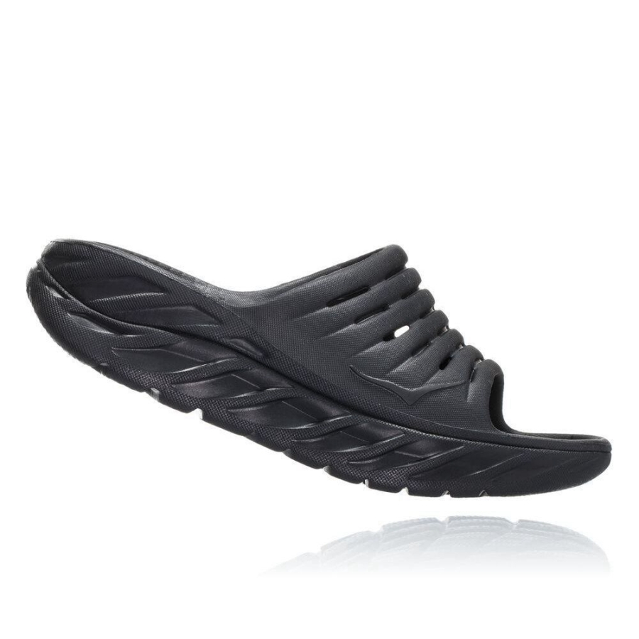 Hoka ORA Women's Recovery Slides Black | IL14907YF