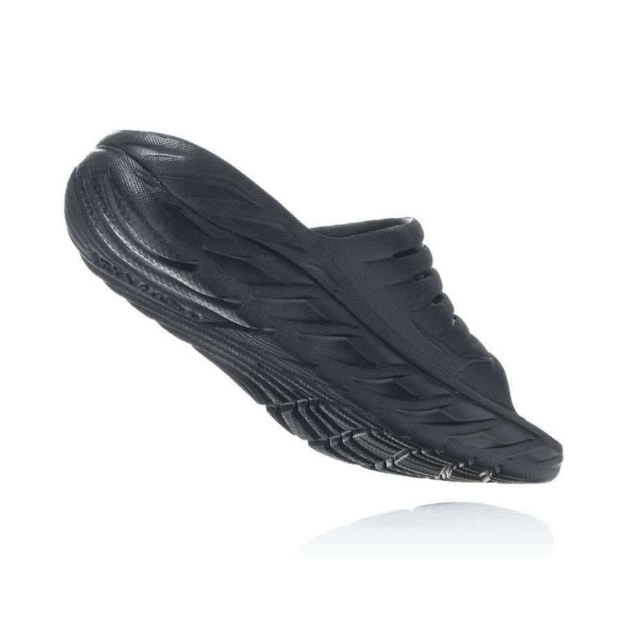 Hoka ORA Women's Recovery Slides Black | IL14907YF