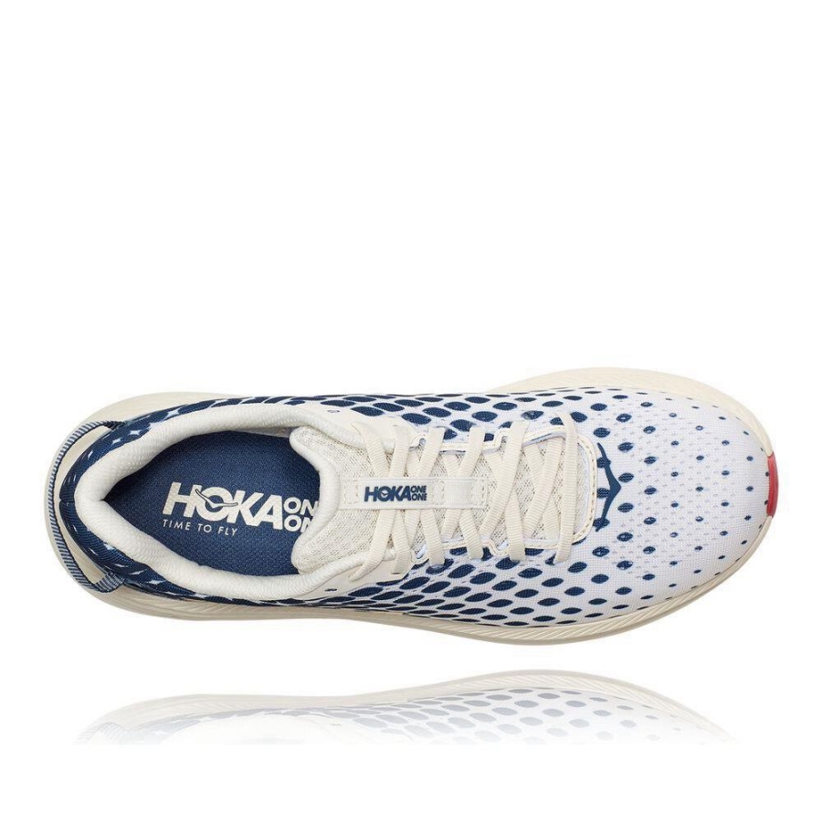 Hoka Rincon 2 Men's Road Running Shoes Navy / White | IL95372TV