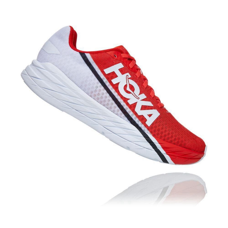 Hoka Rocket X Men's Road Running Shoes Red | IL24591CX