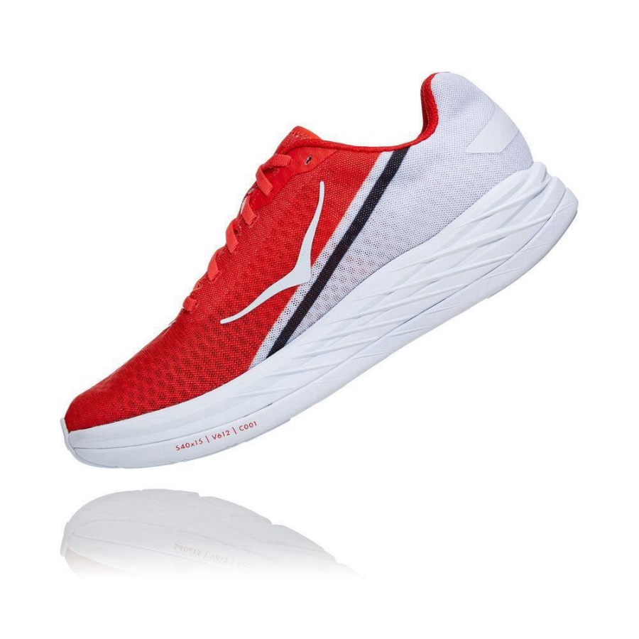 Hoka Rocket X Men's Road Running Shoes Red | IL24591CX