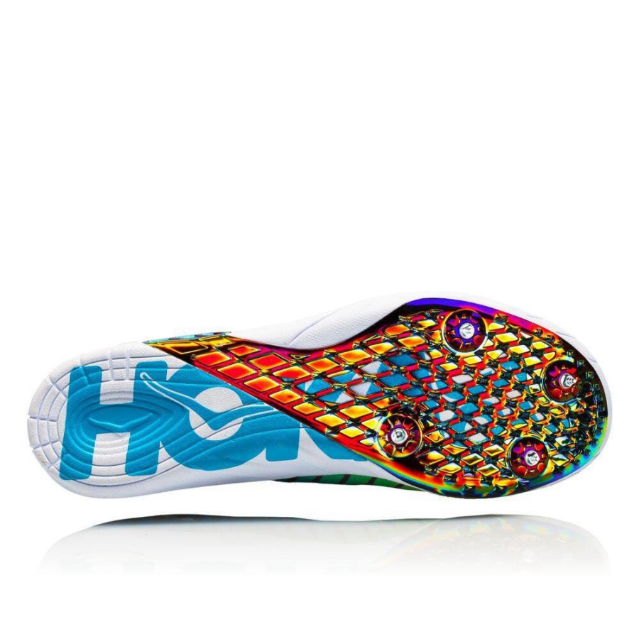 Hoka Speed EVO R Men's Spikes Shoes Multicolor | IL28653QW