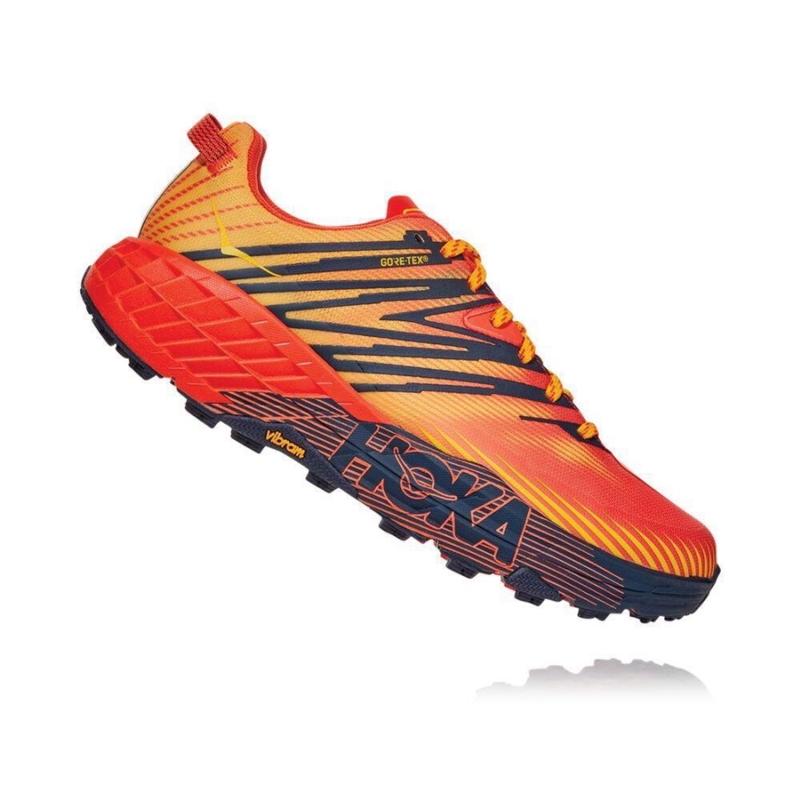 Hoka Speedgoat 4 GTX Men's Trail Running Shoes Red | IL13789NE