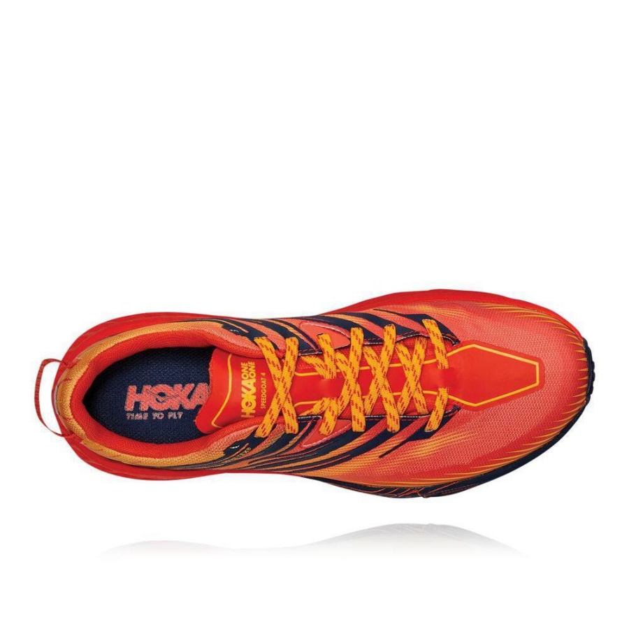 Hoka Speedgoat 4 GTX Men's Trail Running Shoes Red | IL13789NE