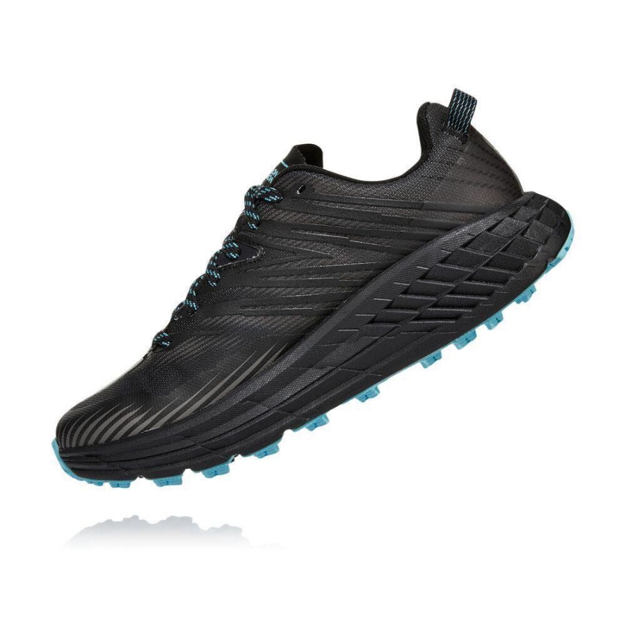 Hoka Speedgoat 4 GTX Women's Sneakers Grey / Black | IL40712HU