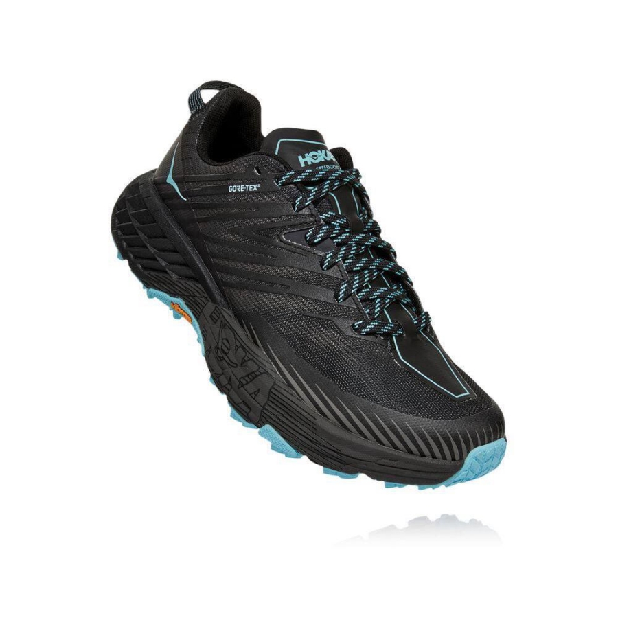 Hoka Speedgoat 4 GTX Women\'s Sneakers Grey / Black | IL40712HU